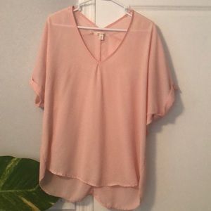 Pink blouse